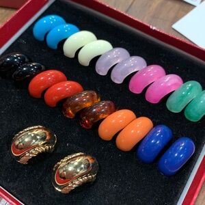 KJL vintage earrings